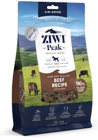 a bag of zwii peak dry dog food